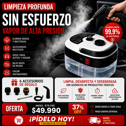 LIMPIADOR A VAPOR